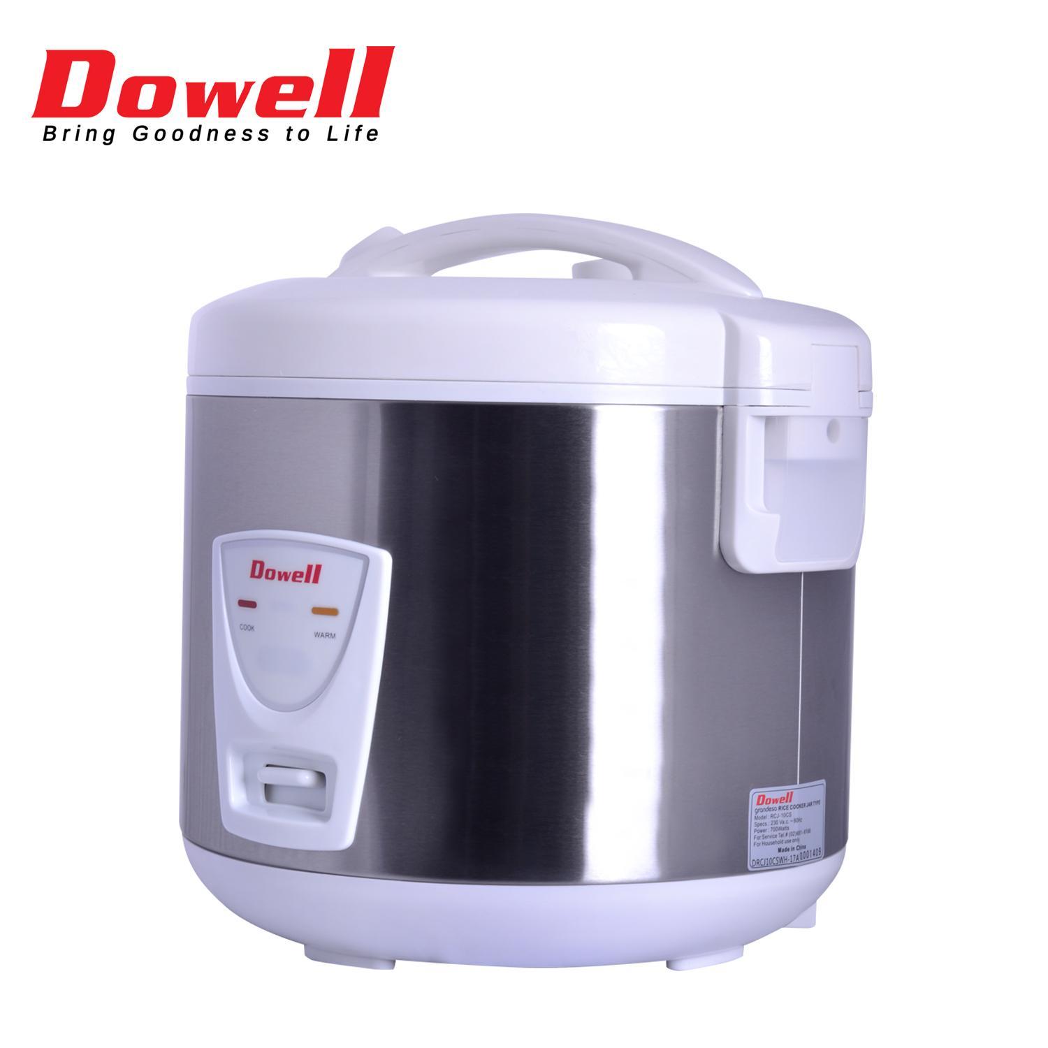 Dowell By Winland Liter Jar Type Rice Cooker With Stainless Steel