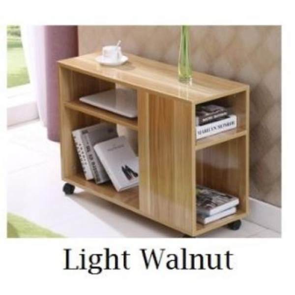 JIJI (Free Installation)(Movable Side Coffee Table 60cm) (Coffee Table) / Living Room Storage Coffee Table / Furniture / Free 12 Months Local Warranty (SG)