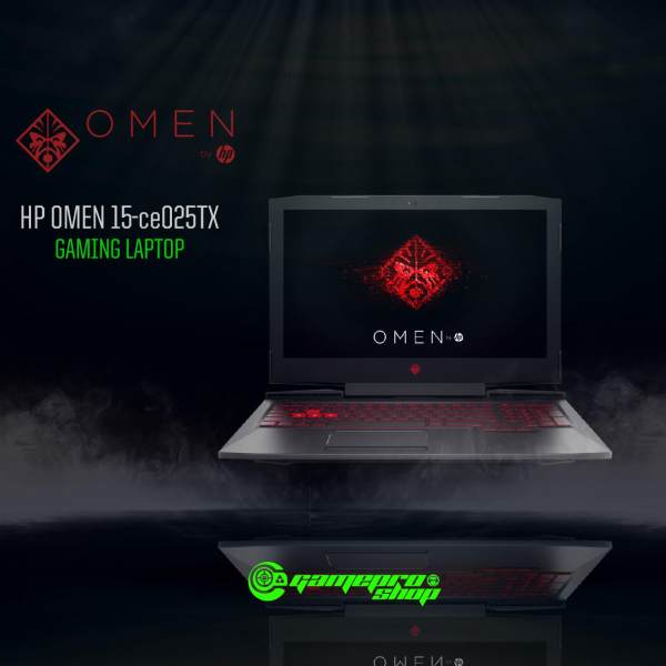 OMEN by HP Laptop 15-ce025TX (i7-7700HQ,128GB PCIe, GTX1050Ti 4GB) Gaming Laptop *NDP PROMO*