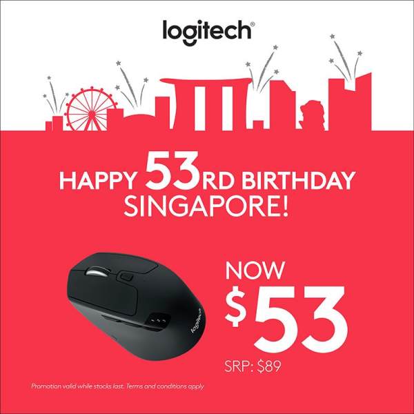 Logitech M720 Multi Device Bluetooth and Wireless Mouse with Logitech Flow, Gesture Control and Wireless File Transfer #NationalDay2018