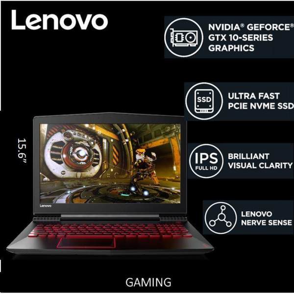 LenovoIdeaPad Y52015.6 FHDi7-7700HQGTX 1050Black2 Year Local Warranty