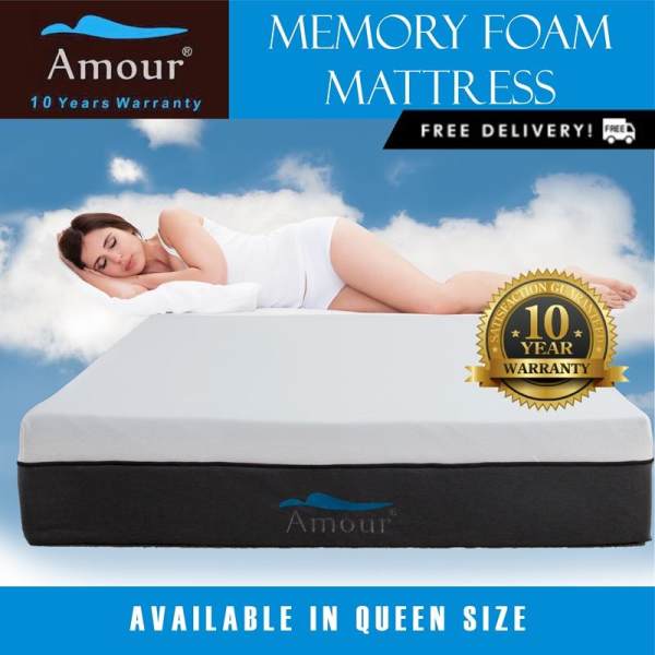 Amour® Queen Size Memory Foam Mattress Free delivery Best in Lazada
