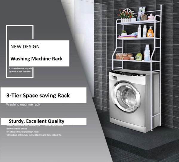 NOOKS - TVÄTTNING Washing Machine 3-Tier Space Saving Rack