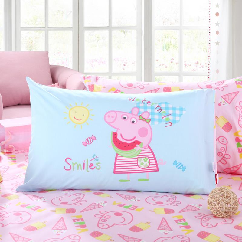 Rất Đáng Yêu 100% Cotton Vỏ Gối Cặp 2 Gói Chính Hãng Duy Nhất Hai Người 100% Cotton Vỏ Gối Bộ Ruột Gối 74*48 Cm