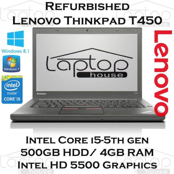 (Refurbished) Lenovo X230 12.5 (3rd Gen) Core i5 8GB 1TB Windows 7 Pro 64 bit