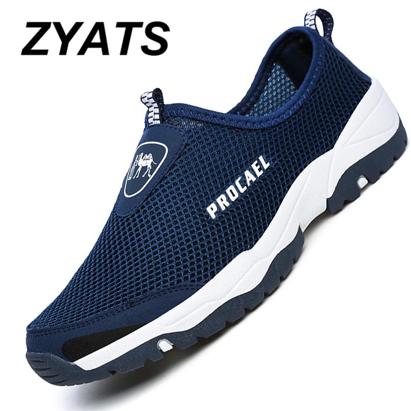 ZYATS 2018 รองเท้าเดินป่าลำลองสำหรับผู้ชายแบบใหม่รองเท้าแฟชั่นสำหรับนักเดินชายรองเท้าขนาดใหญ่เบาเบา ZYATS 2018 รองเท้าเดินป่าลำลองสำหรับผู้ชายแบบใหม่รองเท้าแฟชั่นสำหรับนักเดินชายรองเท้าขนาดใหญ่เบาเบา