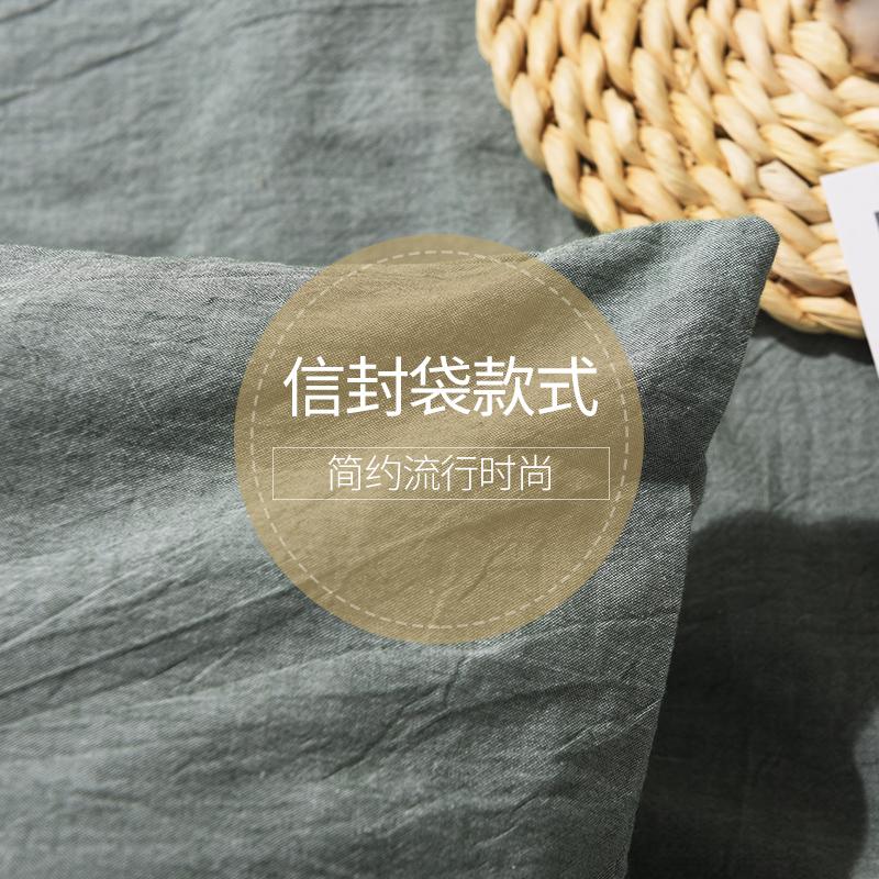 Họ Cotton Người Bông Giặt Nước 100% Cotton Vỏ Gối Cặp 100% Cotton Vỏ Gối Người Lớn Duy Nhất Cỡ Đại 48X74 Cm Bộ Ruột Gối