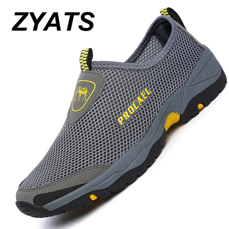 ZYATS 2018 รองเท้าเดินป่าลำลองสำหรับผู้ชายแบบใหม่รองเท้าแฟชั่นสำหรับนักเดินชายรองเท้าขนาดใหญ่เบาเบา ZYATS 2018 รองเท้าเดินป่าลำลองสำหรับผู้ชายแบบใหม่รองเท้าแฟชั่นสำหรับนักเดินชายรองเท้าขนาดใหญ่เบาเบา
