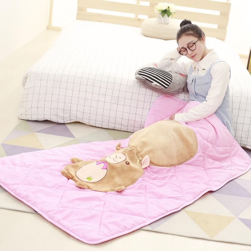 Chuột Chinchilla Gối Ôm Chăn Khăn Quàng Hai Tác Dụng Đệm Tựa Lưng Văn Phòng, Gối Tựa Lưng Nap Gối Đáng Yêu Ô-tô Bảo Vệ Eo Gối Tựa Nam Giới Và Phụ Nữ