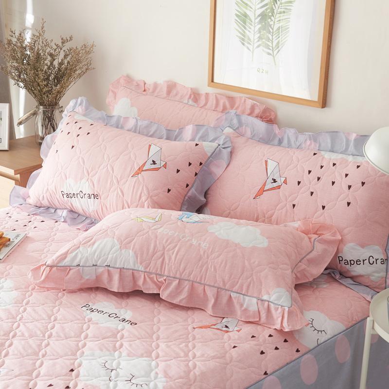 Vỏ Gối 100% Cotton Chần Bông Dày Cặp Vỏ Gối 100% Cotton Cỡ Đại Người Lớn Duy Nhất Bằng Bao Gồm Vỏ Gối 48X74 Cm