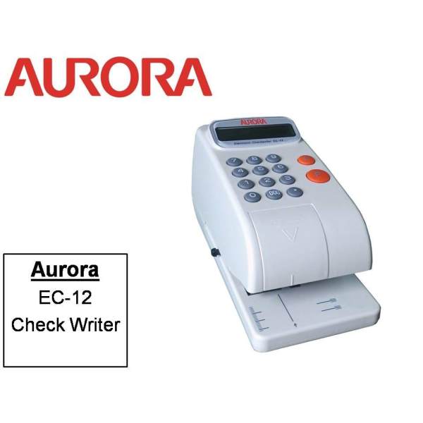 Aurora EC-12 Check Writer