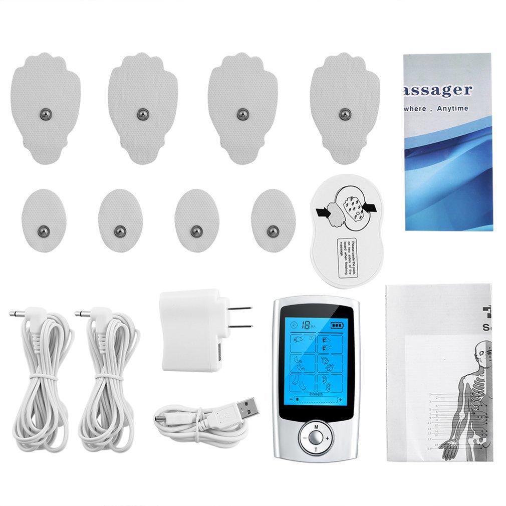 16 Modes Meridian Massage Instrument Patch Electrotherapy Body Massager