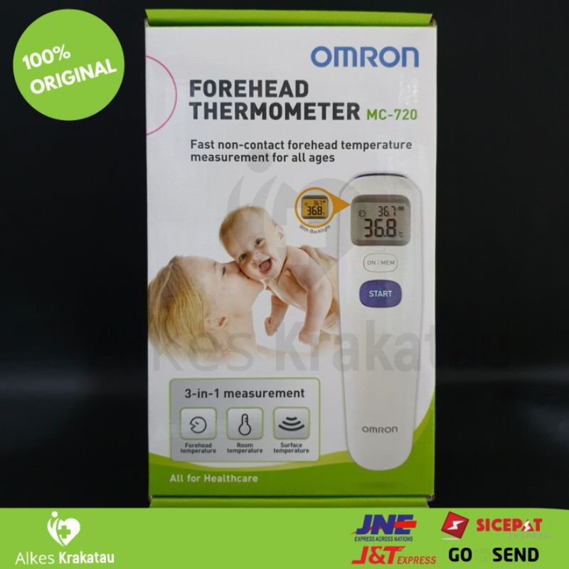 Thermometer Infrared Omron MC 720 Termometer Digital Dahi MC720