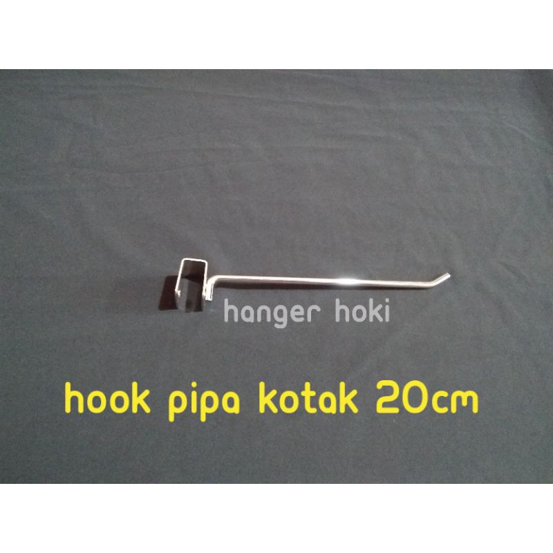 Single Hook Pipa Kotak Cm Cantolan Pipa Kotak Cm Lazada Indonesia