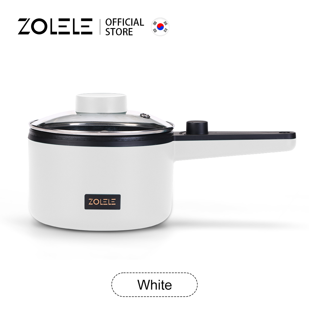 Zolele Mini Multi Cooker Electric Cooker Non Stick L Single Handle