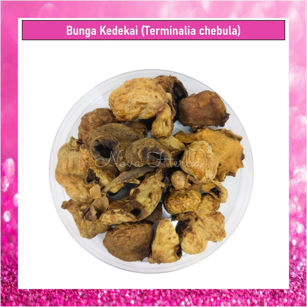 Bunga Kedekai 50g Terminalia Chebula Buah Kedekai Kadukkai