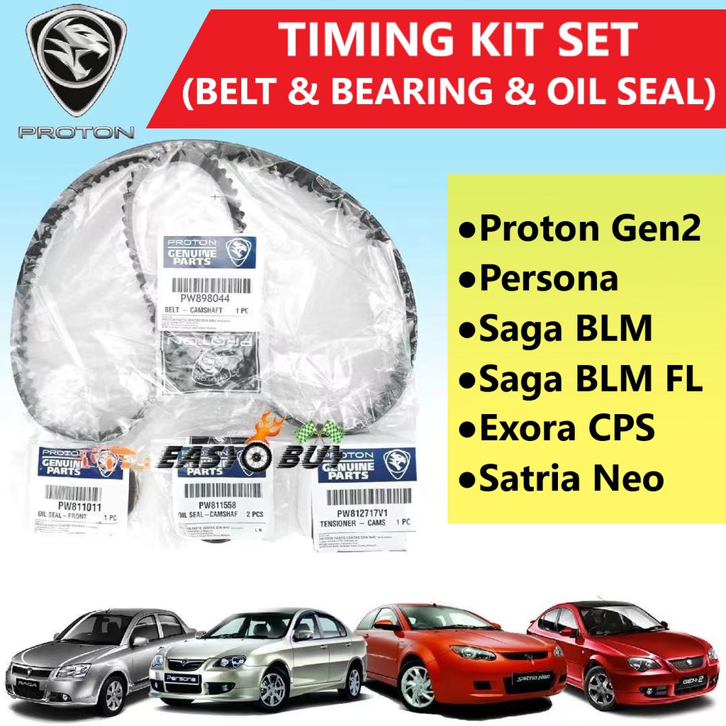 Original Proton Timing Belt Kit Set Proton Gen Persona Saga