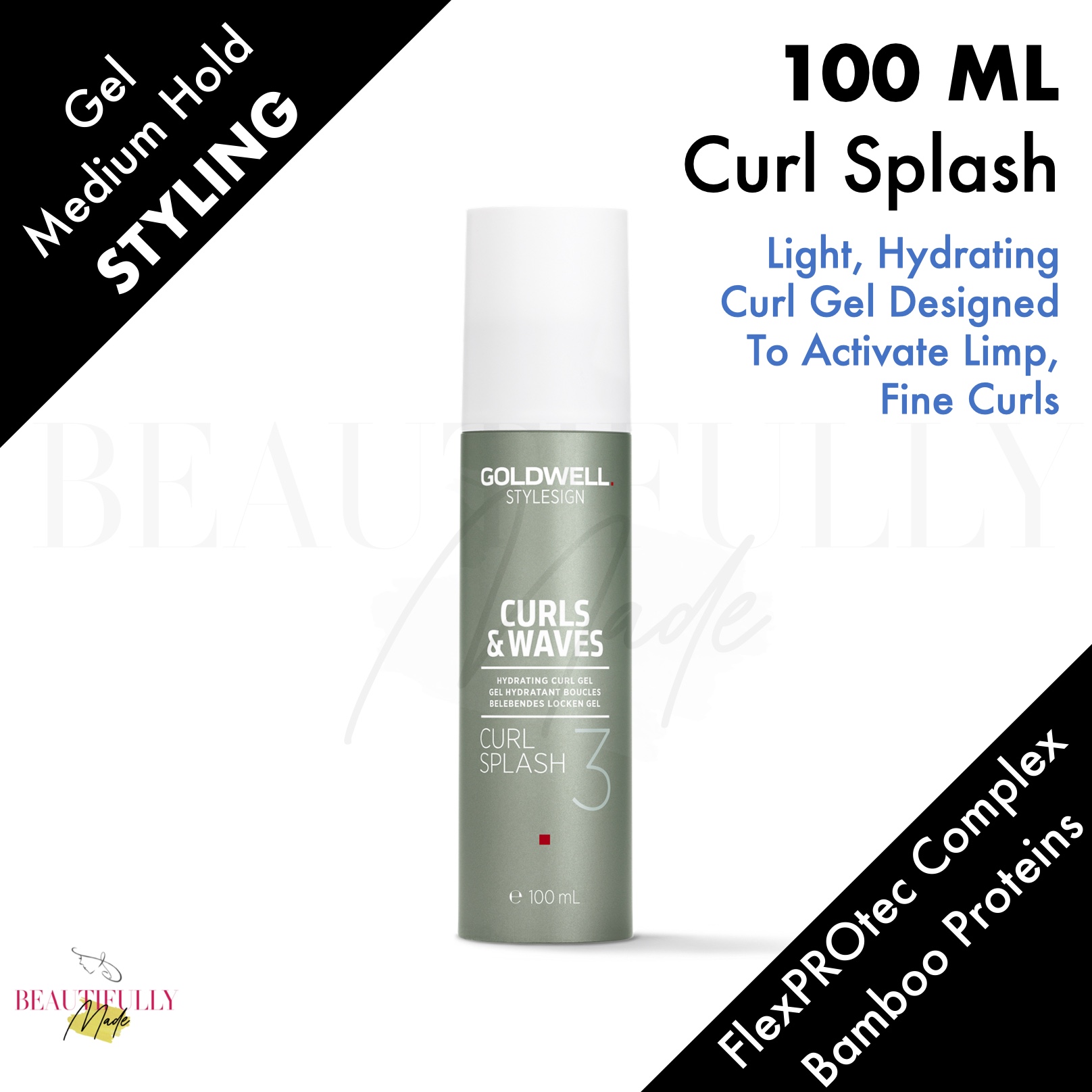 Goldwell Stylesign Curls Bundling Gel Ml Lightweight Define Limp