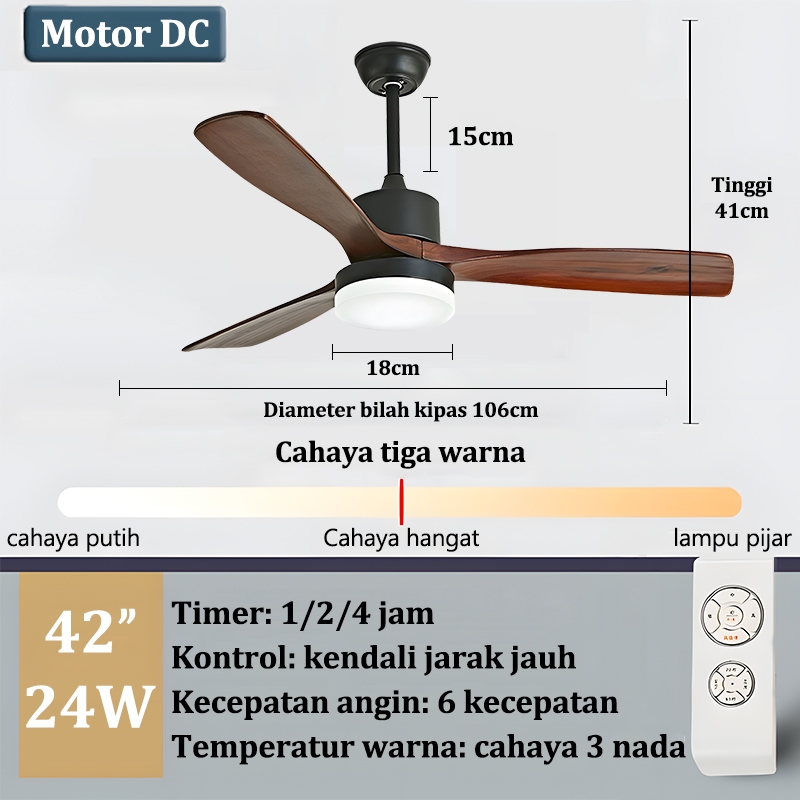 Lampu Kipas Lampu Kipas Angin Gantung Plafon Kipas Langit Langit Modern