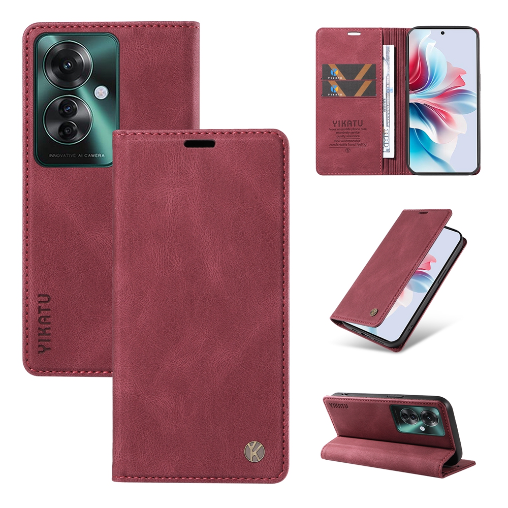 For OPPO Reno 11F Reno 11 11 Pro 5G Phone Case Leather Wallet