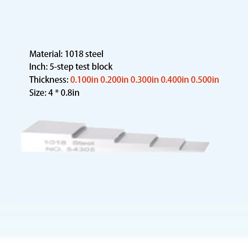 Ultrasonic Thickness Gauge Step Step Test Block Carbon Steel