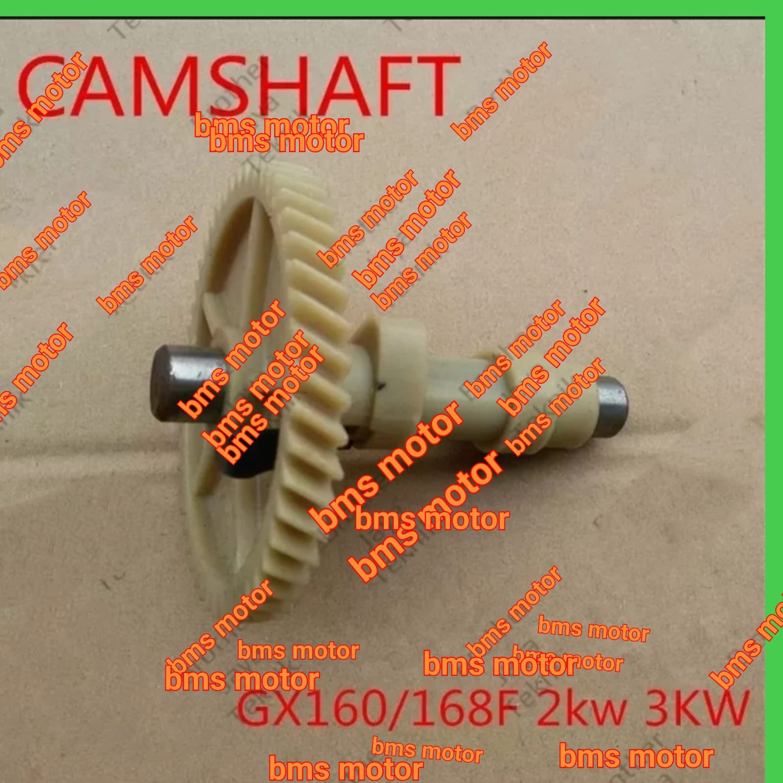 GX160 Camshaft Nylon Noken As Klep Mesin Penggerak Honda GX200 GX220 5