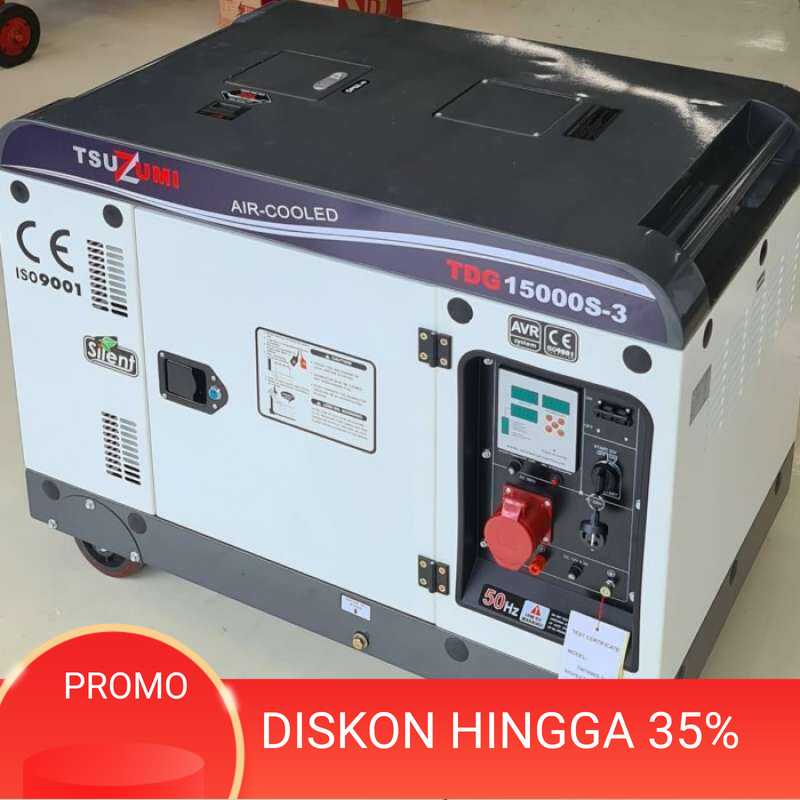 Promo Genset Silent Kva Phase Tsuzumi Tdg S Japan