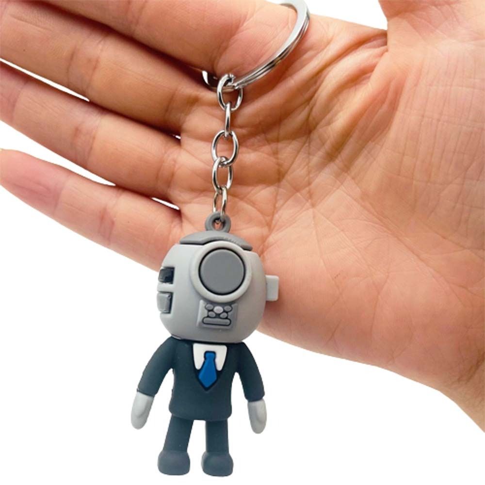 Ucepro Tv Man Camara Man Anime Skibidi Toilet Keychain Skibidi Toilet