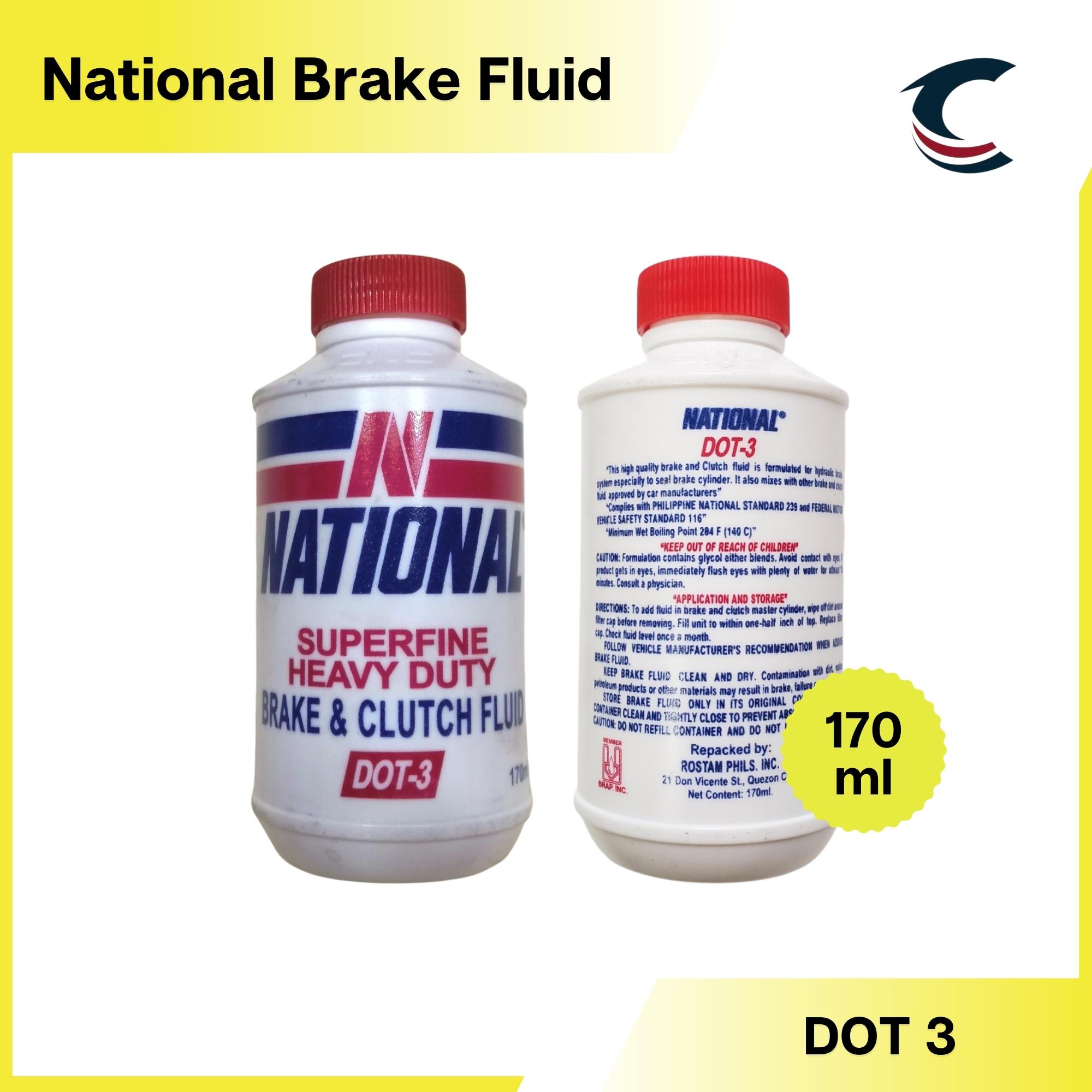 National Brake Fluid Ml Dot Lazada Ph