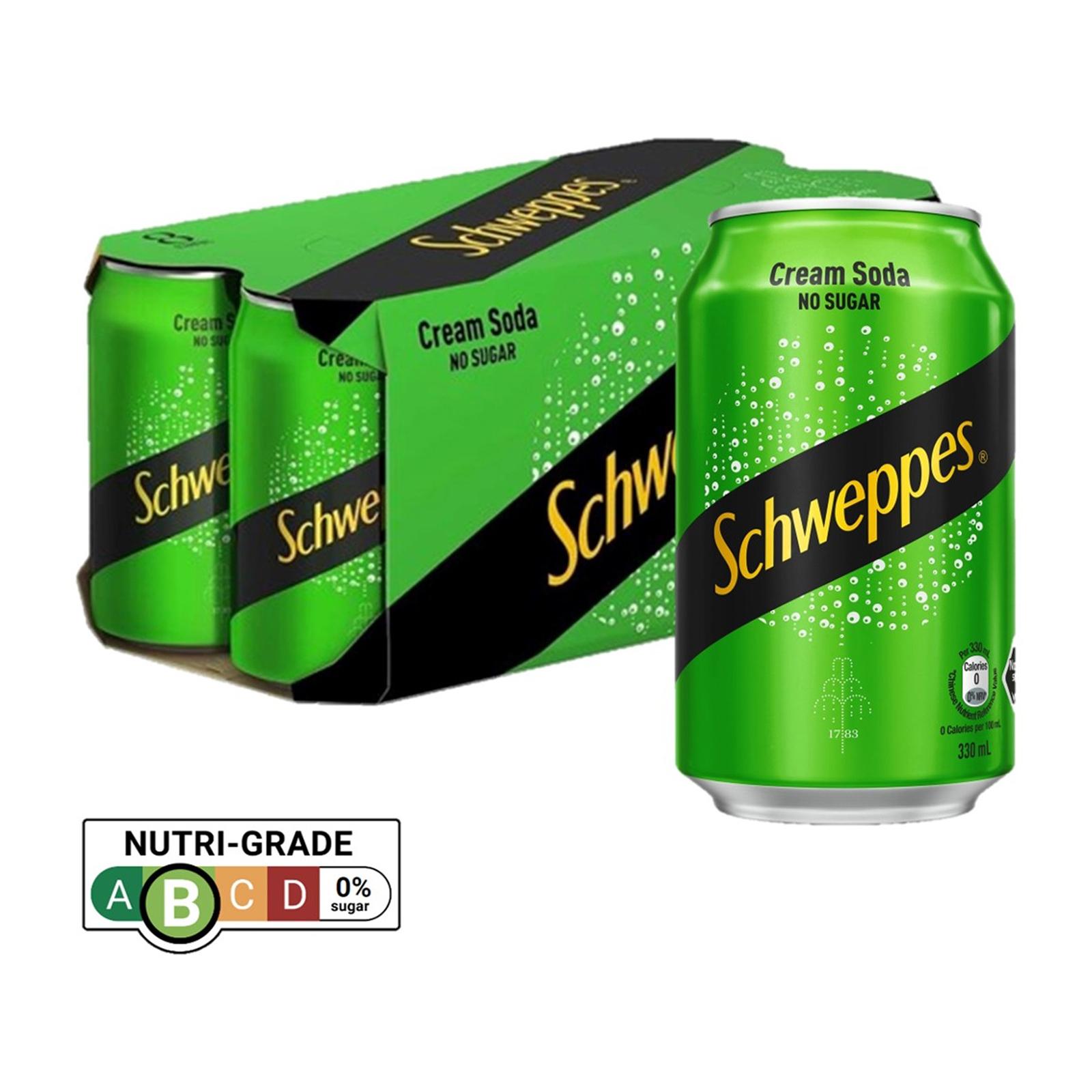 Schweppes Cream Soda No Sugar Can Bundle Of Lazada Singapore