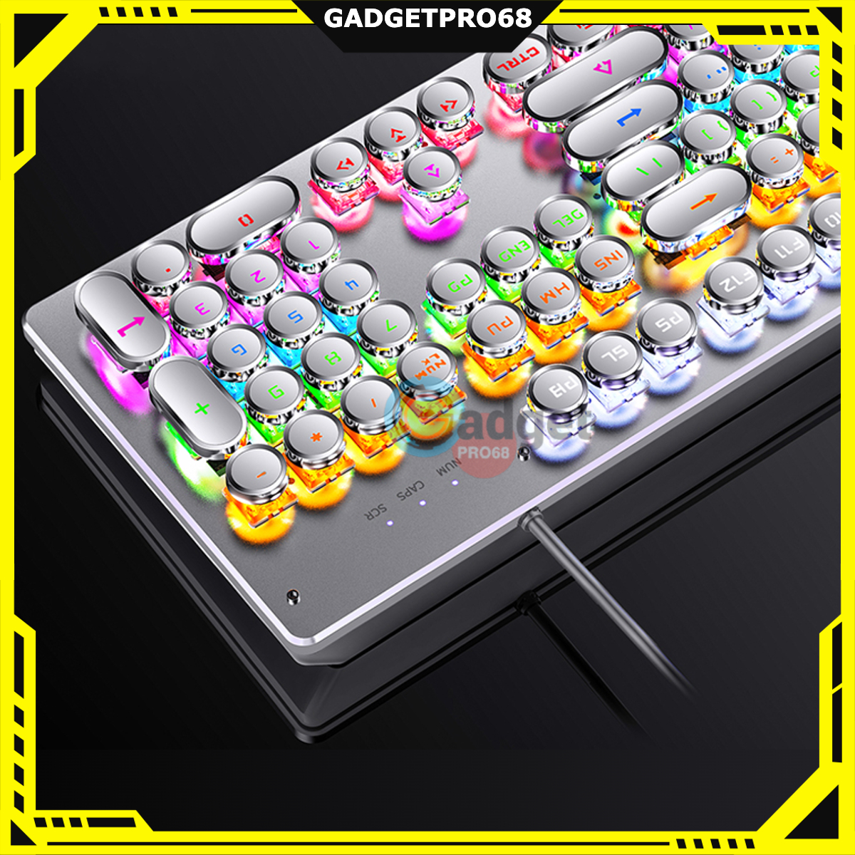 Msia Stokyindiao Zk True Mechanical Gaming Keyboard Key Rgb