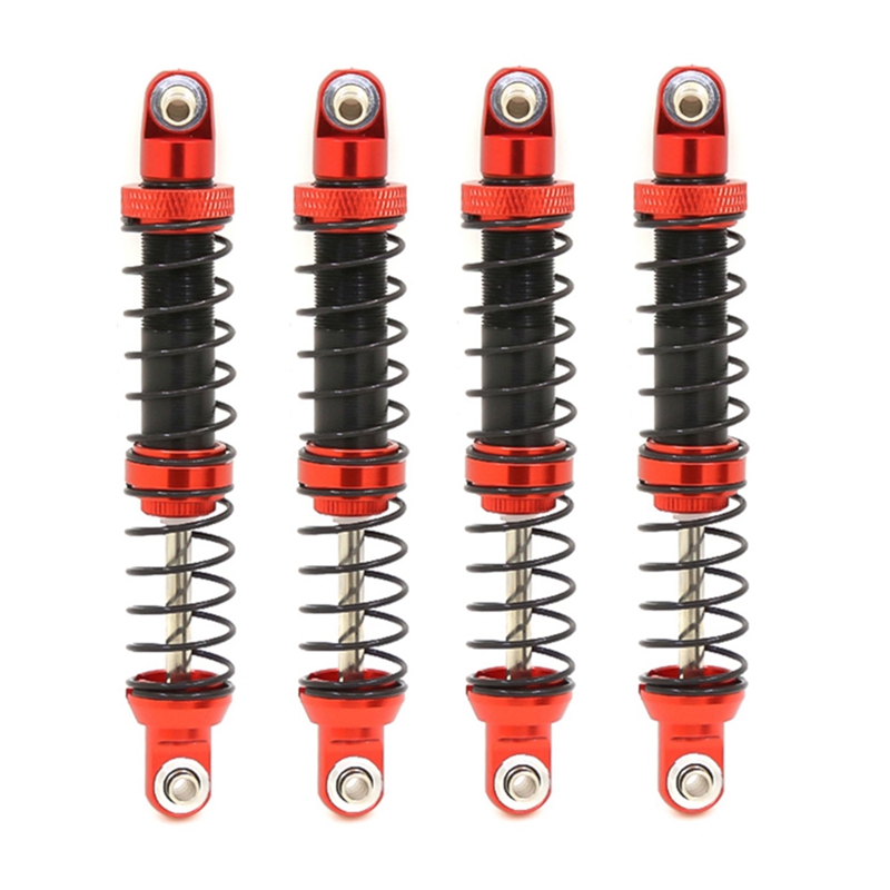 For WPL D12 D42 1 10 RC Car Metal Rear Shock Absorber Damper With Mount