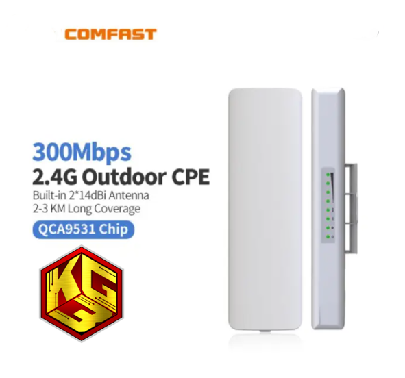 COMFAST CF E314N V2 300Mbps Wireless Outdoor CPE Bridge 2 4G 2 14dBi