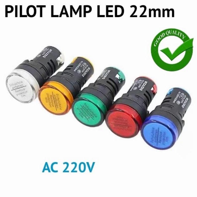 Pilot Lamp LED 22mm 220V Signal Lamp Lazada Indonesia