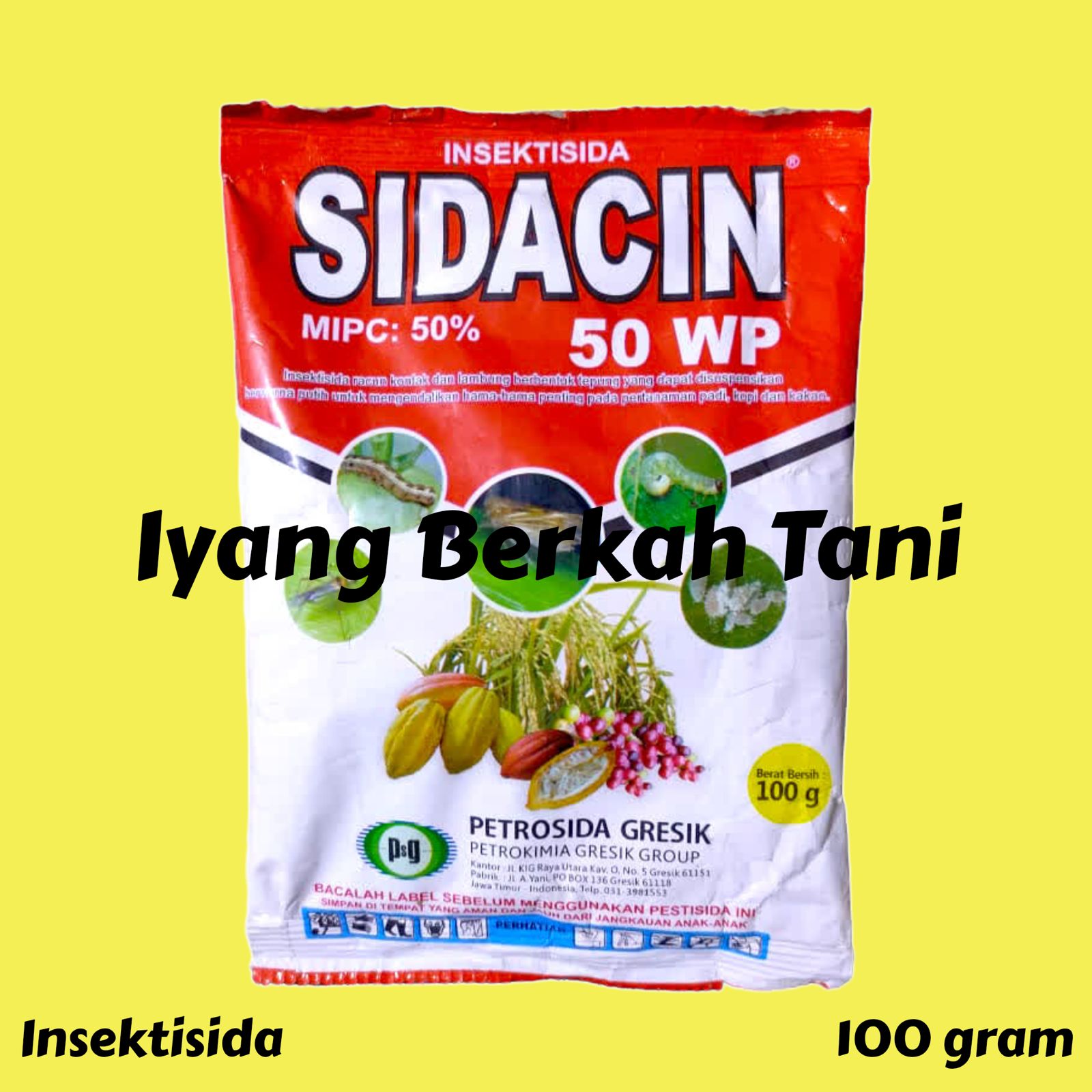 Insektisida Sidacin 50 WP 100gram Lazada Indonesia