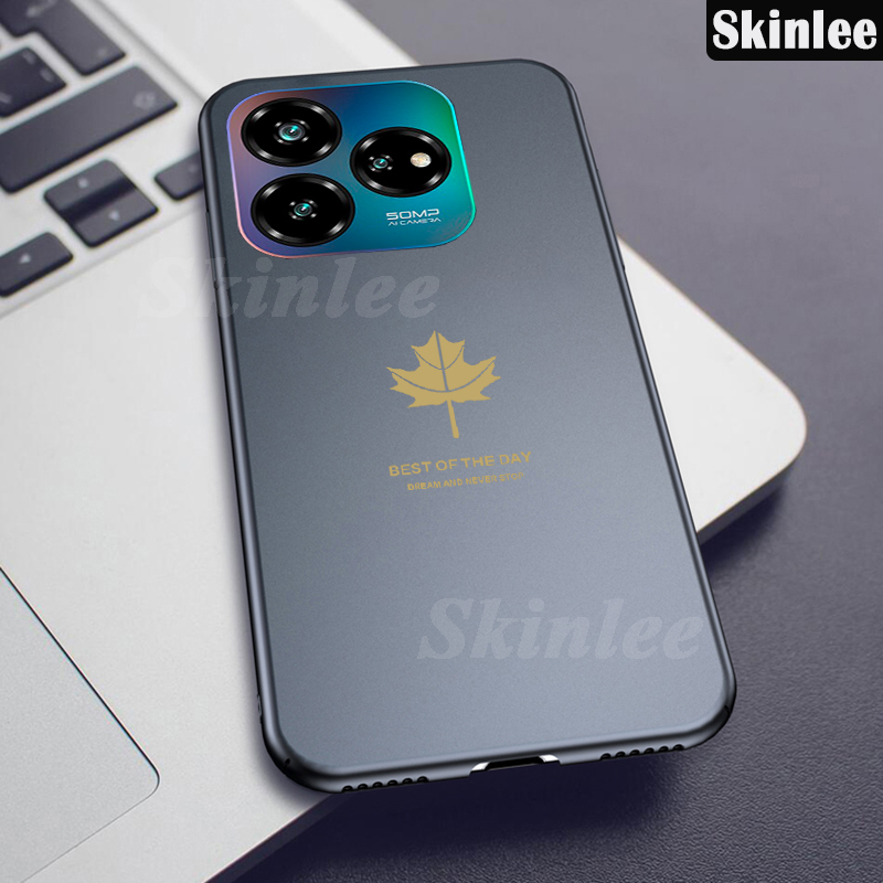 Phone case For ZTE Blade V60 / ZTE Blade V60 Design Back cover Soft Shining Maple Leaves Design Cover For Nubia V60 Cover cases
