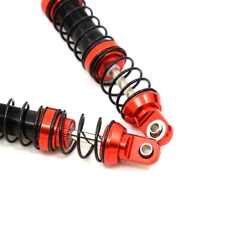 4Pcs Metal Shock Absorbers Oil Adjustable Damper For 1 10 RC Crawler