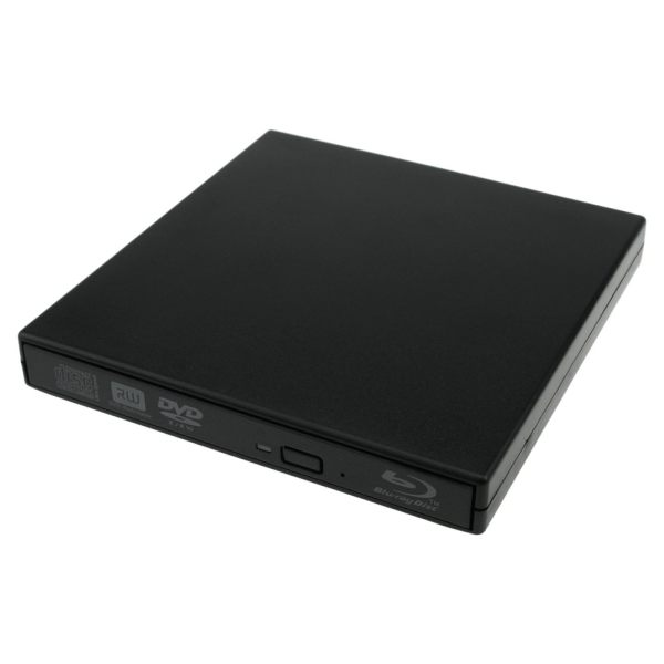 External USB Bluray BD DL DVD CD RW Burner Writer Drive - intl