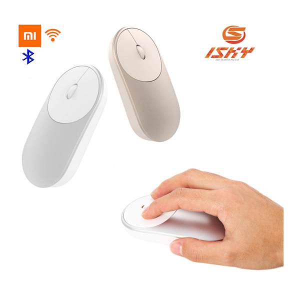 Original Xiaomi Mi Portable Mouse Silver(Export)