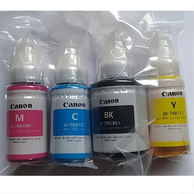 Canon Gi Gi Originalbk C Y M Ink Bottle Refill For Printer