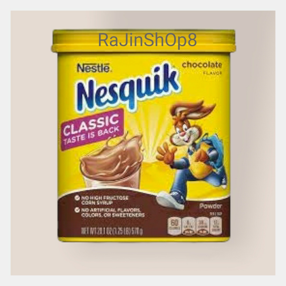 NESTLE NESQUIK Chocolate Powder 285gm Serbuk CoklatReady Stock