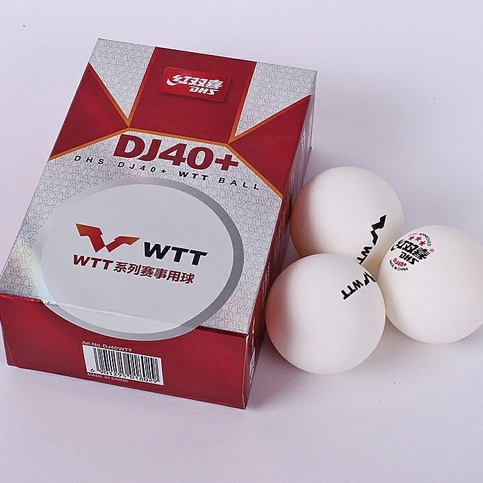 Bola Pingpong DHS DJ40 WTT Ball ITTF Original Lazada Indonesia