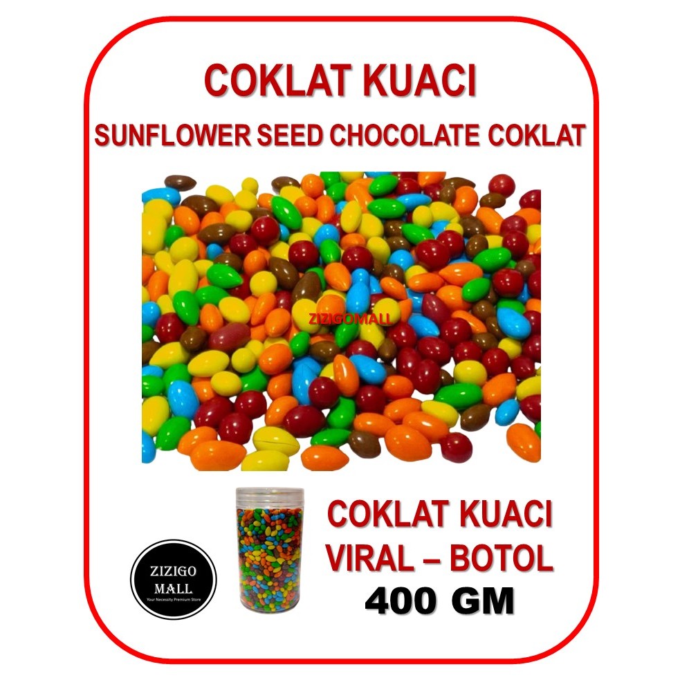 Coklat Kuaci Viral Sunflower Seed Choco Kuaci Coklat Sunflower