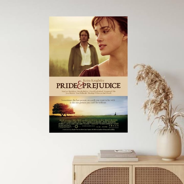 Pride And Prejudice Movie Poster Laminated A4 Size Lazada PH