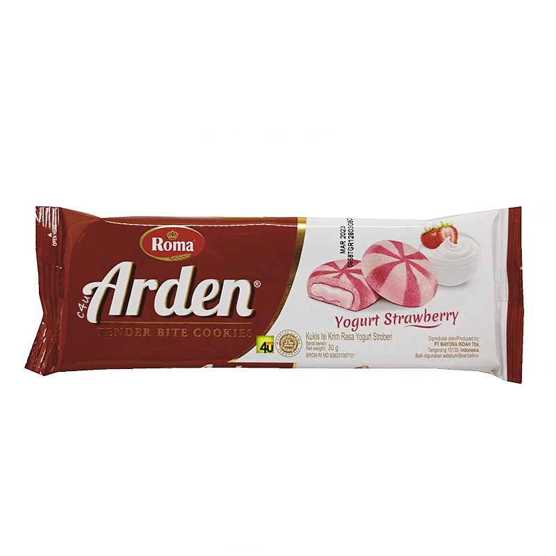 Roma Arden Yoghurt Strawberry Gr Sachet Lazada Indonesia