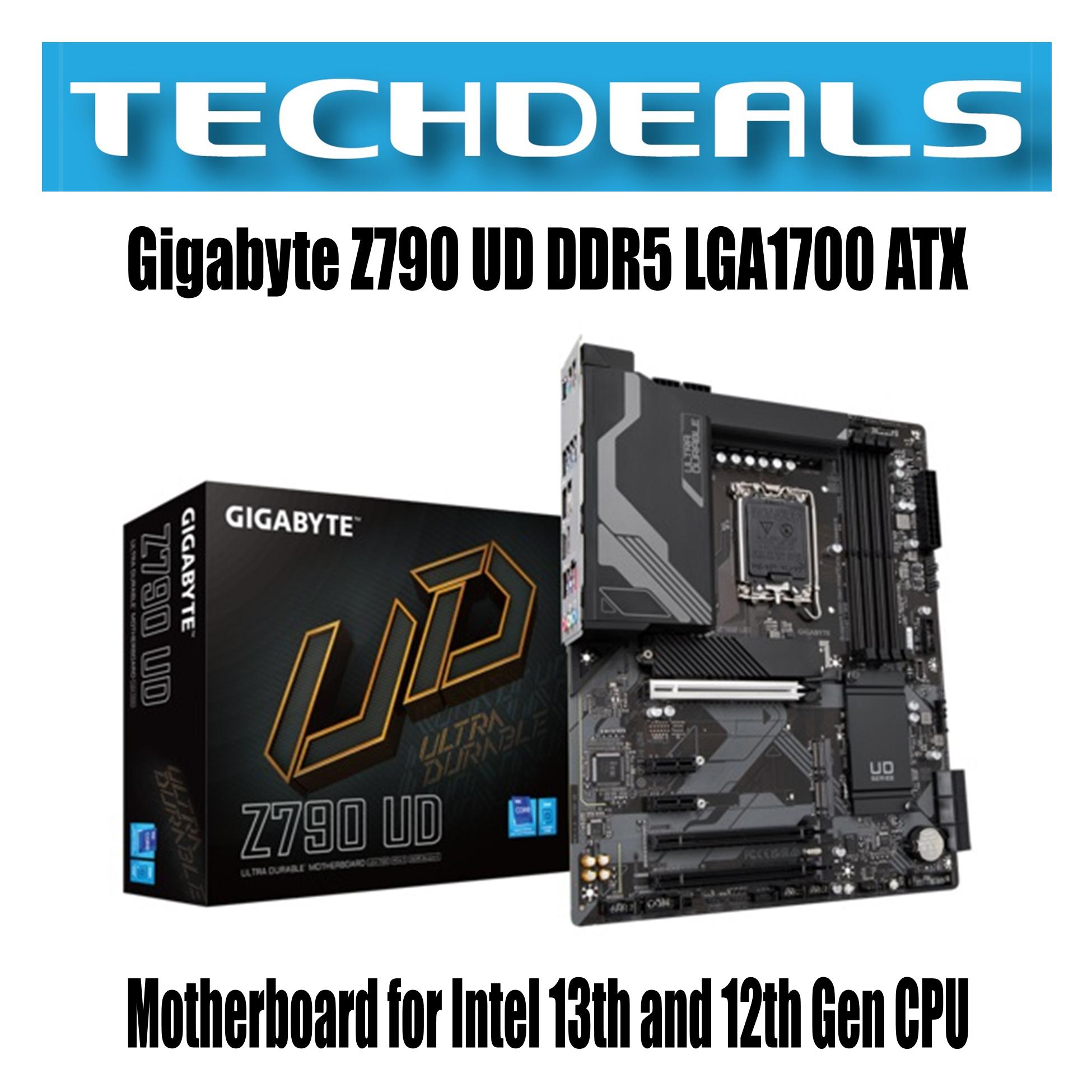 Gigabyte Z790 UD DDR5 LGA1700 ATX Motherboard For Intel 13th And 12th