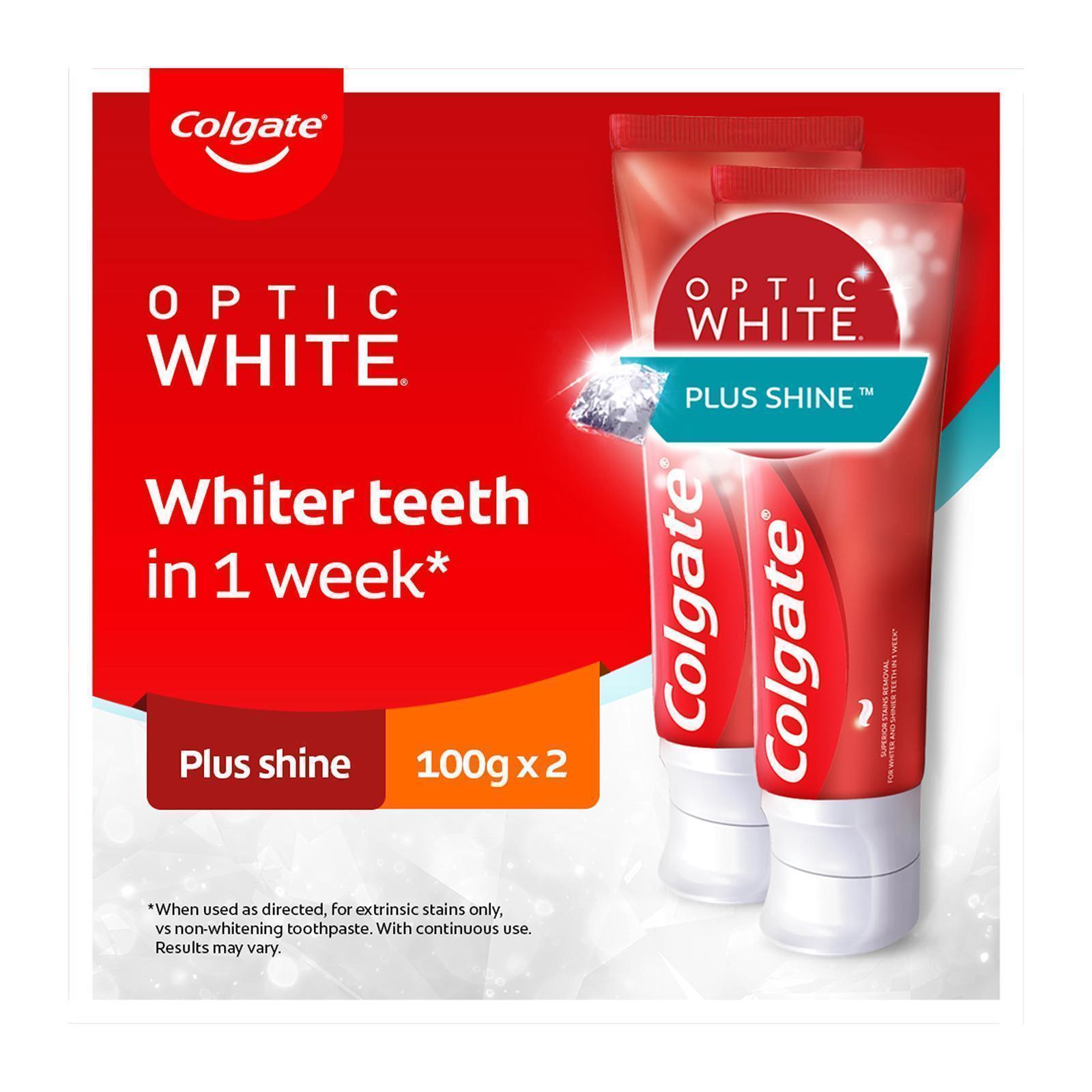 Colgate Optic White Exfoliating Mineral Whitening Toothpaste G X