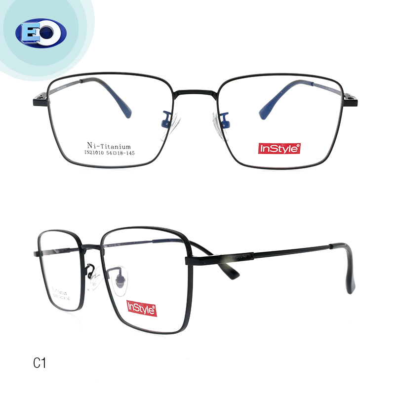 EO Instyle IN21010 Frame With Multicoated Lens Non Graded Eyeglasses