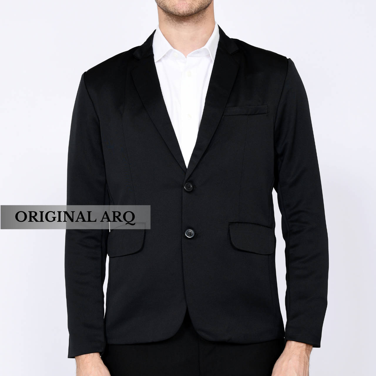 Jas Blazer Pria Jas Hitam Polos Pria Jas Wisuda Blazer Pria