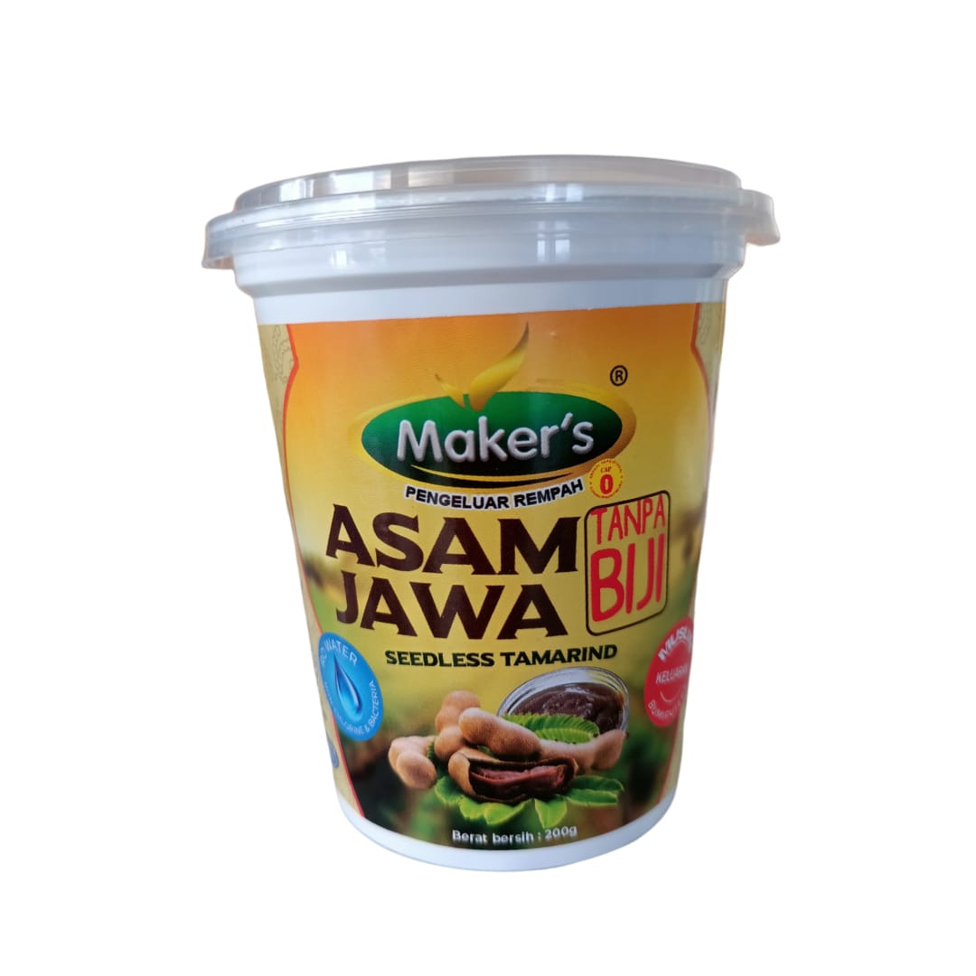 MAKER S Tamarind Paste Asam Jawa 200gm Lazada